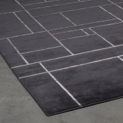 Grand tapis Bali gris ardoise par Angelo