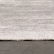 Grand tapis Silky gris argenté par Angelo 200 x 300 cm