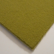 Tapis sur mesure vert Vorwerk Forma finition surjet