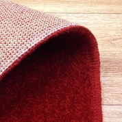 Tapis sur mesure en laine couleur rouge chiné gamme York Wilton