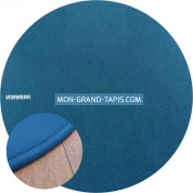 Tapis sur mesure rond Bleu Modena par Vorwerk 