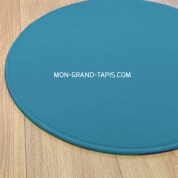 Tapis sur mesure rond Bleu Modena par Vorwerk 