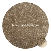 Tapis sur mesure rond Beige par Mon Grand tapis sélection