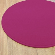 Tapis sur mesure rond Fushia Modena par Vorwerk 