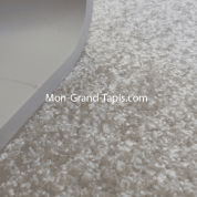 Grand tapis rond Ecru sur mesure par Mon Grand tapis sélection