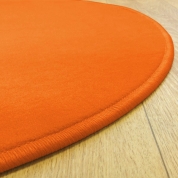 Tapis sur mesure rond Orange Modena par Vorwerk 