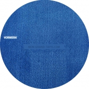 Tapis sur mesure rond Bleu Roi gamme Safira par Vorwerk