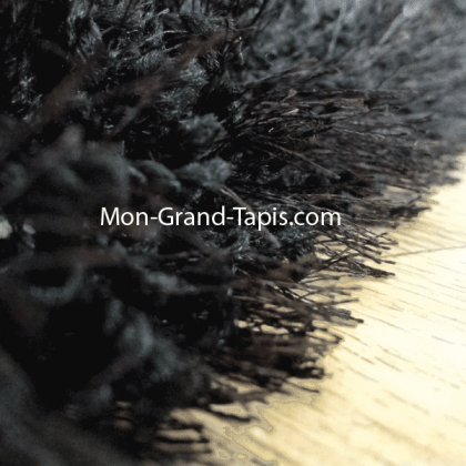 Grand tapis sur mesure noir par Mon Grand tapis sélection