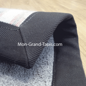 Tapis sur mesure en laine gansé gris par Mon Grand tapis sélection