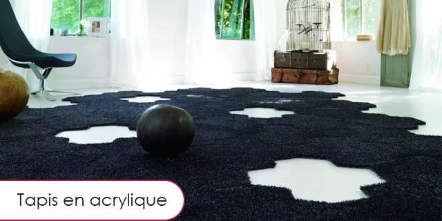 Grand tapis en acrylique