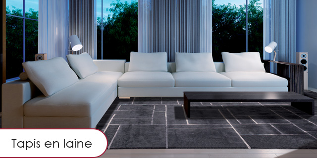 Grand tapis en laine