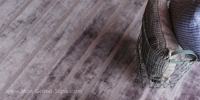 Tapis Rosy Violine par Home Spirit